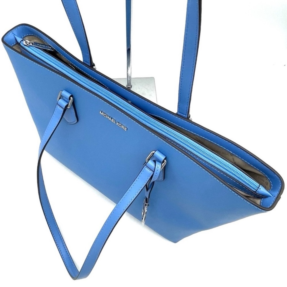 Michael Kors Bag Large Sheila Mf Tote Bag South Pacific Blue - Picture 3 of 13